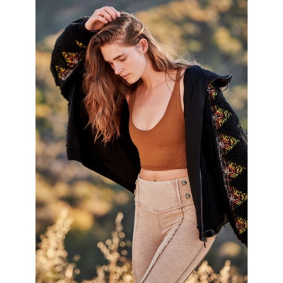 NWT FP Movement Lodge Livin' Jacket / Black Combo - Picture 2 of 8